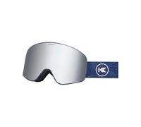 Knockaround - Ski goggles - Slingshots Sky Peak / Revo Silver Smoke in Silicone - Blue Blue