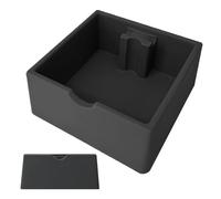 Knockbox for the disposal of coffee grounds, container for disposal of espresso coffee powder with 1.5 litre capacity, large volume coffee knock box, for home, cafe, bar, kitchen, office, counter