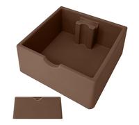 Knockbox for the disposal of coffee grounds, container for disposal of espresso coffee powder with 1.5 litre capacity, large volume coffee knock box, for use in home, cafe, bar, office, kitchen
