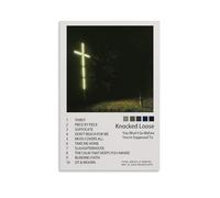 Knocked Loose You Won't Go Before You're Supposed To Canvas Wall Art Home Posters Are Suitable for Bedroom Dining Room And Living Room Beautiful Artwork Is A Great Gift for FriendsUnframe-style12x18in