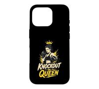 Knockout Queen Boxer Fighting Case for iPhone 16 Pro