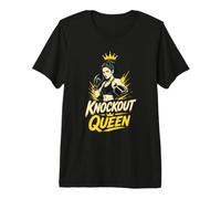 Knockout Queen Boxer Fighting Premium T-Shirt