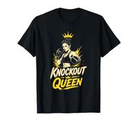 Knockout Queen Boxer Fighting T-Shirt