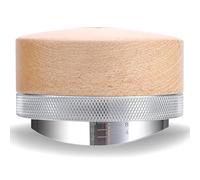 KNODOS 54mm Espresso Distributor for Breville Portafilters Maple Coffee Leveler Adjustable Depth Stainless Steel Espresso Leveling Tool Premium Espresso Machine Accessories For Coffee Bar