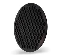 KNODOS 58mm Espresso Puck Screen - Stainless Steel Ultra Thin Espresso Filter Mesh for Portafilters, Easy Clean Design (Black)