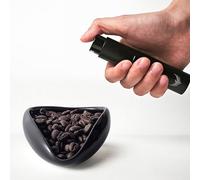 KNODOS Bean Dosing Cup and RDT Spray Bottle Set - Bar Accessories, Single Dose Measuring Tray Kit, Coffee Lover Gift (Black), D2024