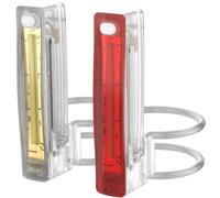 Knog Bicycle Cycle Bike Plus Translucent Light Clear - Twin Pack