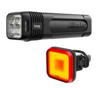 Knog Blinder Pro 600 Front + Blinder Square Rear Light Set