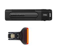 Knog Blinder 600 + Square Light Set Clear 600/100 Lumens 600/100 Lumens Black / Red