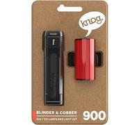 Knog Blinder 900 + Mid Cobber Light Set Silver 900 / 170 Lumens