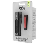 Knog Blinder Pro 700 Front Light + Plus Rear Light Set