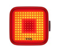 Knog Blinder Square Rear Light Red 100 Lumens 100 Lumens Black / Red