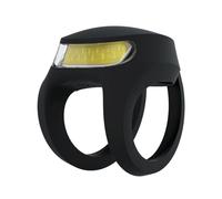 Knog Frog Front Bike Light - Iconic Bicycle Light Reborn with Bright 40 Lumen LED Output, 9 Light Modes, Flexible Mount, USB-C Rechargeable, 20g Lightweight Bike Headlight