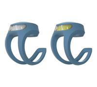 Knog Frog Usb Twinpack Light Set Silver 40 / 20 Lumens
