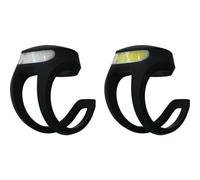 Knog Frog Usb Twinpack Light Set Silver 40 / 20 Lumens 40 / 20 Lumens Spider Black