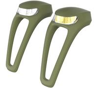 Knog Frog V3 USB Rechargeable Bike Light Set Army Jacket Green