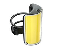 Knog Mid Cobber Twinpack 10.75656, Bicycle Lights, Front and Rear Lights, LED 320 and 170 lm, Yellow / Black and Red / Black