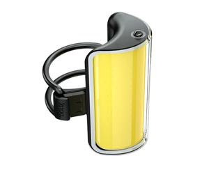 Knog Mid Cobber Twinpack 10.75656, Bicycle Lights, Front and Rear Lights, LED 320 and 170 lm, Yellow / Black and Red / Black