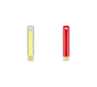 KNOG Plus Free Running Lights for Runners Twinpack - Clip Light Runner & Bike Safety Light for Backpacks, Ultralight USB Rechargeable, IP66 Waterproof, 450m Visibility, 40hr Runtime