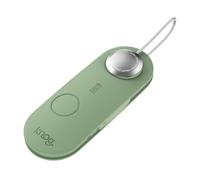 Knog Scout Smart Tag Luggage Tracker & 85dB Alarm - Luggage Tag Compatible with iOS App, Digital Contact Info, Remote Chime, Low Battery Alerts, Water-Resistant, Green