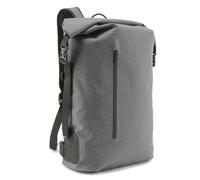 KNOMO Cromwell Rolltop Waterproof Laptop Backpack - 16 Inch, 27L Water-Resistant Travel Rucksack, Casual Outdoor Daypack for Men & Women, Grey