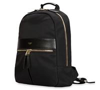 KNOMO Mini Beauchamp 10 Inch Backpack for Women - Small Ultra-Lightweight Daypack with RFID Protection - Water-Resistant Nylon Commuter Bag for Tablets and E-reader, Black