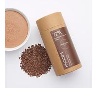 Knoops Dark Hot Chocolate Flakes, 72% Extra Dark Luxury Hot Drinking Chocolate, Delicious Cocoa Drink with Real Choc Flakes, All Natural Vegan Ingredients, 250 g, Equal to 8 Serving Sachets