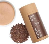 Knoops Dark Hot Chocolate Flakes, Luxury 65% Colombian Dark Hot Drinking Chocolate, Delicious Cocoa Drink with Real Choc Flakes, All Natural Vegan Ingredients, 250 g, Equal to 8 Serving Sachets