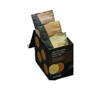 Knoops Milk & White Hot Chocolate Flakes, Hot chocolate selection Box, with Real Choc Flakes, All Natural Ingredients 10 Servings