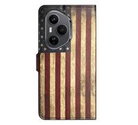 Knoowcase for Honor 400 Case Flip Folio Case Shockproof Wallet Case Cool Painted Bumper Case with Card Slots PU Leather Magnet Stand Protective Honor 400 Cover, Uncle Sam
