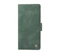 Knoowcase for Motorola MOTO G57 Power Phone Case Premium PU Leather Shockproof Silicone Bumper Full Protective Skin Cover Viewing Stand Magnetic Clasp Case for MOTO G100 2025, Green