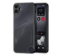 Knoowcase for Nothing CMF Phone 1 Case Silicone Shockproof Ultra Clear Anti-Yellow Hard PC Shell Soft TPU Bumper Slim Fit Rubber Transparent Protective Skin Cover Nothing CMF Phone 1 Case, Black