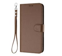 Knoowcase for OPPO Realme C71 4G Case Shockproof Wallet PU Leather Skin Case for OPPO Realme C71 4G Card Holder with Flip Bumper Magnetic Closure Anit-Slip Anit-Shock Cover, Brown