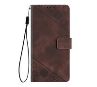 Knoowcase for OPPO Realme Note 70T 4G Case Shockproof Wallet PU Leather Cover with Card Holder Flip Foilo Bumper Magnetic Closure Anit-Slip Anit-Shock for Realme Note 70 4G Case, Brown