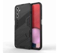 Knoowcase for Samsung A14 Case with Kickstand Military Grade Shockproof Hard PC Shell Soft TPU Bumper Case Heavy Duty Protective Phone Case for Samsung Galaxy A14 5G/4G, Black