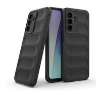 Knoowcase for Samsung Galaxy A17 5G Case Shockproof Soft Silicone Bumper Cover Shock Absorbing Airbag Anti-Slip TPU Rubber Matte Shell Protective Case for Samsung Galaxy A17 4G/ 5G,Black