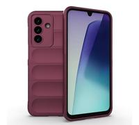 Knoowcase for Samsung Galaxy A18/ A17 5G Case Shockproof Soft Silicone Bumper Cover Shock Absorbing Airbag Anti-Slip TPU Rubber Matte Shell Protective Case,Dark Purple