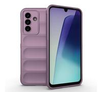 Knoowcase for Samsung Galaxy A18/ A17 5G Case Shockproof Soft Silicone Bumper Cover Shock Absorbing Airbag Anti-Slip TPU Rubber Matte Shell Protective Case,Purple