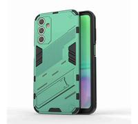 Knoowcase Samsung A15 Case with Kickstand Military Grade Shockproof Hard PC Shell Soft TPU Bumper Case Heavy Duty Protective Phone Case for Samsung Galaxy A15 5G/4G, Green