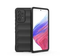 Knoowcase Samsung A53 5G Phone Case Shockproof Soft Silicone Bumper Case Shock Absorbing Airbag Anti-Slip TPU Rubber Matte Shell Protective Cover for Samsung Galaxy A53 5G, Black