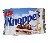 Knoppers Chocolate Hazelnut Wafers, Crispy, Nutty Wafers in Convenient Packs, 25 g (Pack of 24)