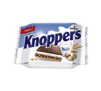 Knoppers Crispy Milk-Hazelnut Wafer 25g (Pack of 24)