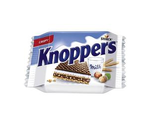Knoppers Crispy Milk-Hazelnut Wafer 25g (Pack of 24)