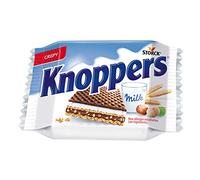 Knoppers Pack Snacksize, 25 g, Pack of 24