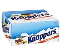Knoppers Present Box Qty 24 Chocolate Wafer Wrapped Biscuits in a Great Present Box Ideal Birthday Christmas Box
