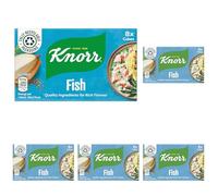 Knorr Fish Stock Cubes, 8 x 10g (Pack of 5)