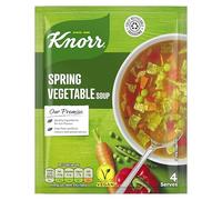 Knorr Florida Spring Vegetable Dry Packet Soup no artificial colours or preservatives soup mix suitable for vegans and vegetarians 48 g (Packaging may vary)