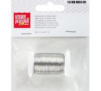 Knorr Prandell 0.25 mm x 5 m Silver-Plated Wire, Silver