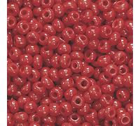KNORR prandell 2.5 mm Rocailles Bohemian Beads, Red