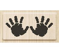 Knorr Prandell 211801204 211801204 Wooden Stamp (Birth) Motif Size 4.5 x 2 cm with Hands Motif